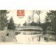 carte postale ancienne 78 CLAIREFONTAINE. Château le Pont de Bois 1910 avec Chien