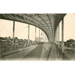 carte postale ancienne 78 CONFLANS-SAINTE-HONORINE. Le Nouveau Pont 1933