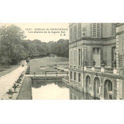 carte postale ancienne 78 DAMPIERRE. Le Château Douves
