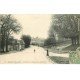 carte postale ancienne 78 DAMPIERRE. Le Château Fontaine et Eglise avec Cheval 1919
