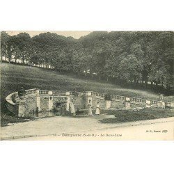 carte postale ancienne 78 DAMPIERRE. La Demi-Lune. Tampon médical Militaire 1916