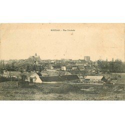 carte postale ancienne 78 HOUDAN. Vue du Village 1911