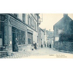 carte postale ancienne 78 JUZIERS. Epicerie Rossiaud Rue du Capron