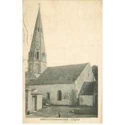 carte postale ancienne 78 JAMBVILLE. L'Eglise 1933