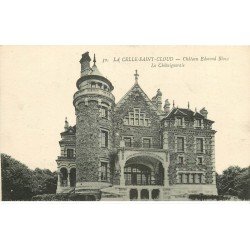 carte postale ancienne 78 LA CELLE-SAINT-CLOUD. Châtaignerie Château Blanc
