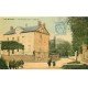 carte postale ancienne 78 LES MESNULS. Ecole sur Grande Rue 1906