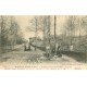 78 LA QUEUE-LES-YVELINES. Le Puits Grand'Vallée Lavandière Laveuse 1903