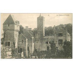 carte postale ancienne 14 CREUILLY. Le Château 1905