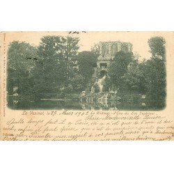 carte postale ancienne 78 LE VESINET. Château d'Eau Lac Supérieur 1902