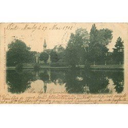 carte postale ancienne 78 LE VESINET. Lac Inférieur 1902