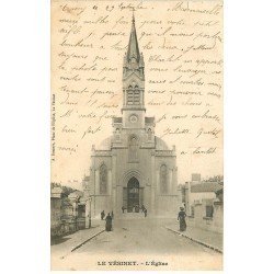 carte postale ancienne 78 LE VESINET. L'Eglise 1903