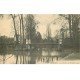 carte postale ancienne 78 LE VESINET. Animation sur Pont du Grand Lac 1915