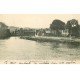 carte postale ancienne 78 MEULAN. Le Port 1903