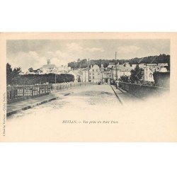 carte postale ancienne 78 MEULAN. Vers 1900 le Petit Pont