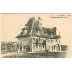 carte postale ancienne 14 CRICQUEVILLE-EN-AUGE. Ancienne Abbaye de Royal-Pré 1915