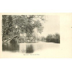 carte postale ancienne 78 MEULAN. Vers 1900 Petit bras de Vaux