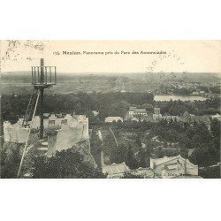 carte postale ancienne 78 MEULAN. Parc des Annonciades 1931