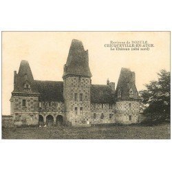 carte postale ancienne 14 CRICQUEVILLE-EN-AUGE. La Château