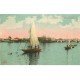 carte postale ancienne 78 MEULAN. Bateau à voile sur Seine 1932