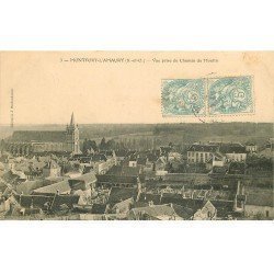 carte postale ancienne 78 MONTFORT-L'AMAURY. Chemin du Moulin