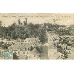 carte postale ancienne 78 MONTFORT-L'AMAURY. Château et Hospice 1908
