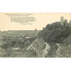 carte postale ancienne 78 MONTFORT-L'AMAURY. Les Ruines