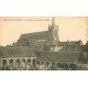 carte postale ancienne 78 MONTFORT-L'AMAURY. Cloître du Cimetière et Eglise
