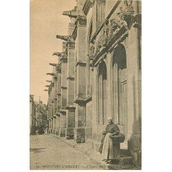 carte postale ancienne 78 MONTFORT-L'AMAURY. Porte et Gargouilles de l'Eglise