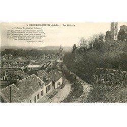 carte postale ancienne 78 MONTFORT-L'AMAURY. Vue générale