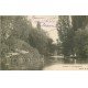 carte postale ancienne 78 POISSY. Les Bigochets avec canotage 1905