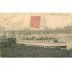 carte postale ancienne 78 POISSY. Le Port des Yachts 1905
