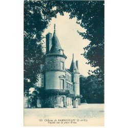 carte postale ancienne 78 RAMBOUILLET. Le Château façade sur pièce d'eau