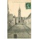 carte postale ancienne 78 RAMBOUILLET. Eglise Rue de la République 1908