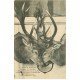 carte postale ancienne 78 RAMBOUILLET. Cerfs entrelacés Equipage de Bonnelles