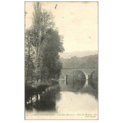 carte postale ancienne 14 CROISILLES-HARCOURT HARCAURT. Pont du Homme