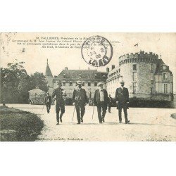 carte postale ancienne 78 RAMBOUILLET. Fallières Président de la République 1908