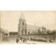 carte postale ancienne 78 TRAPPES. Ronde d'enfants devant l'Eglise et Cimetière 1935. Edition Berger