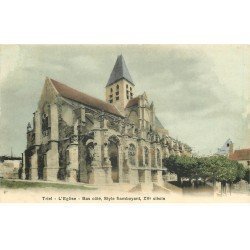 carte postale ancienne 78 TRIEL. L'Eglise 1905