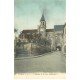 carte postale ancienne 78 TRIEL. L'Eglise Rue Galande