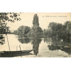 carte postale ancienne 78 TRIEL. L'Etang Deville
