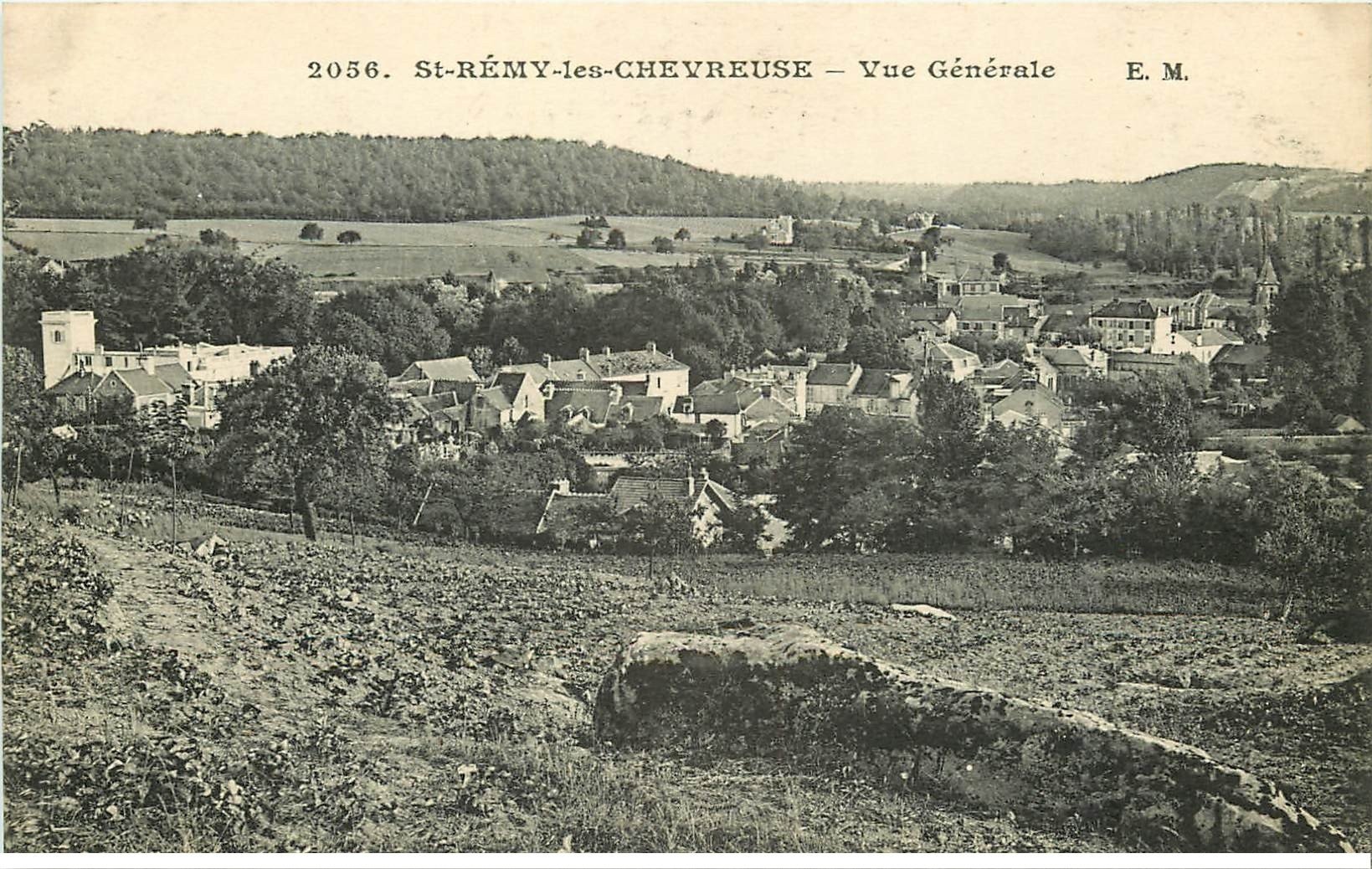 carte postale ancienne 78 SAINT-REMY-LES- CHEVREUSE. Vue générale