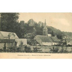 carte postale ancienne 78 CHEVREUSE. Ruines ancien Château-Fort 1904