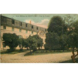 carte postale ancienne 78 ECOLE MILITAIRE DE SAINT-CYR. Cours Verdun