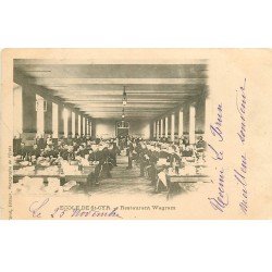 carte postale ancienne 78 ECOLE MILITAIRE DE SAINT-CYR. Restaurant Wagram 1901