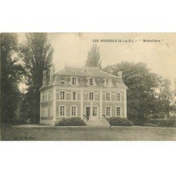 carte postale ancienne 78 LES MESNULS. Blainvilliers 1913