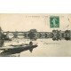 carte postale ancienne 78 LES MUREAUX. Le Pont avec gamin en barque