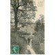 carte postale ancienne 78 MEZY. Promeneur au Sentier du Gibet