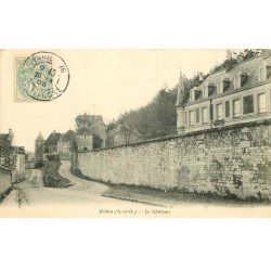 carte postale ancienne 78 MEDAN. Le Château 1906