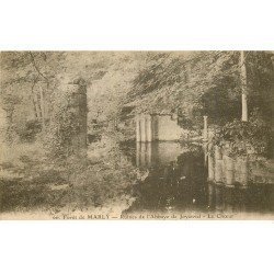 carte postale ancienne 78 MARLY-LE-ROI. Ruines Abbaye de Joyenval