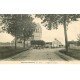 carte postale ancienne 78 PONTCHARTRAIN. Eglise de Jouars Café au rendez-vous des Chasseurs et Cyclistes
